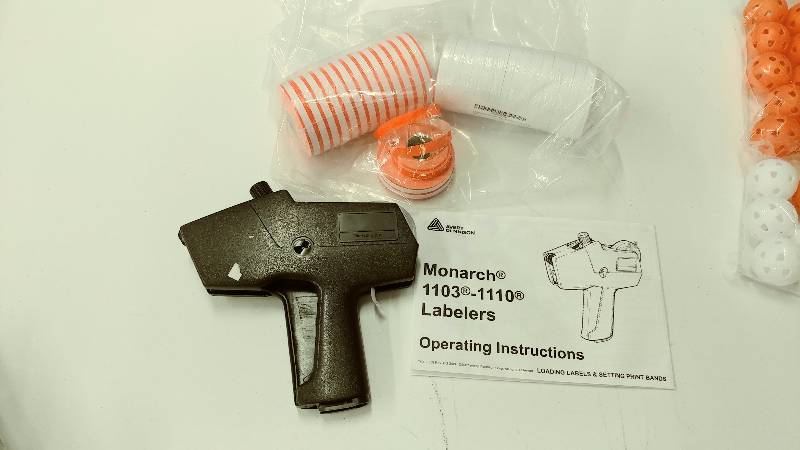 lot 44 image: Monarch Label Machine and Labels