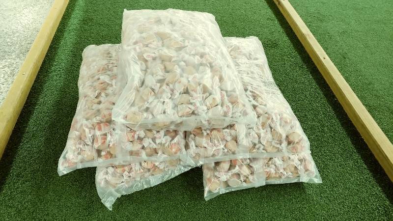lot 63 image: 25lbs of Cherry Cola Saltwater Taffy