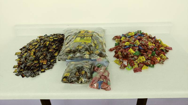lot 75 image: HUGE Lot of Warheads and other Sour Candy