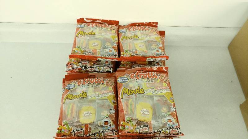 lot 76 image: 27 E.Frutti Gummy Movie Trays