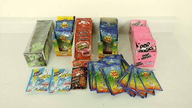 lot 82 image: HUGE Lot of Pop Rocks and other Popping Candy