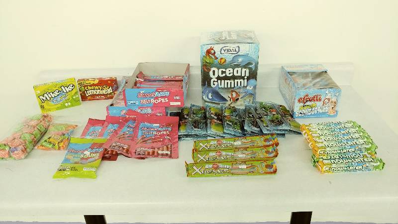 lot 85 image: Lot of Various Chewy and Gummy Candy