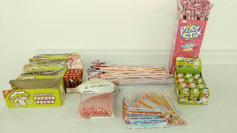 lot 88 image: Lot of Pixie Sticks and Dipping Candy