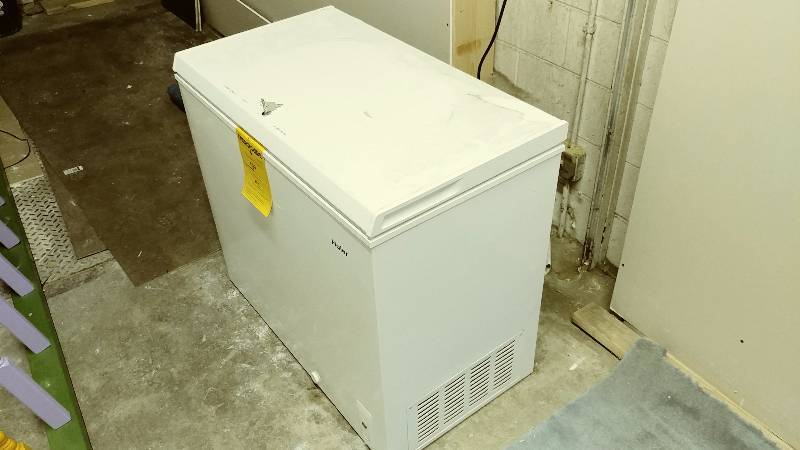 lot 132 image: 7.1 cu ft. Haier Freezer