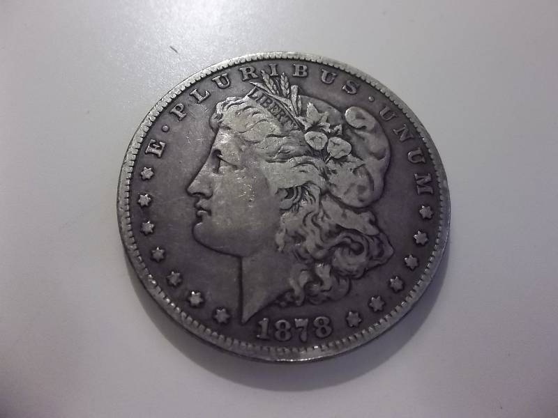 1878  Morgan Silver Dollar Reverse 78