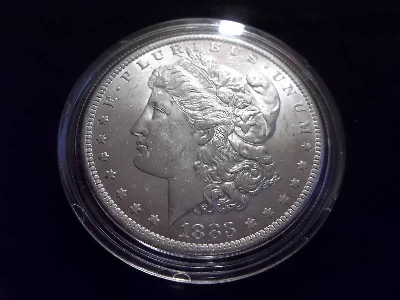 1883 O Morgan Silver Dollar High Grade MS (In MS60 $70.00)