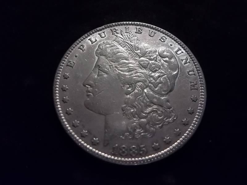 1885 Morgan Silver Dollar Higher Grade