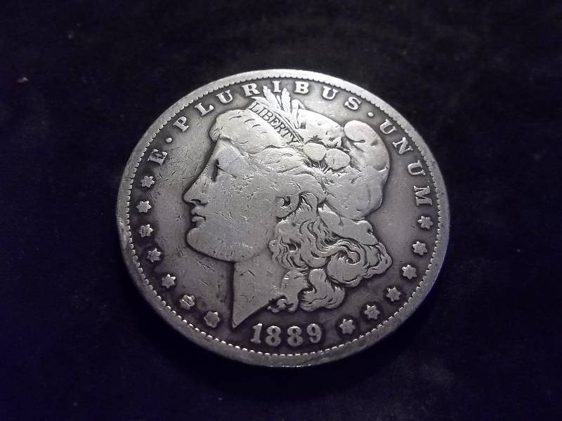 1889 O Morgan Silver Dollar