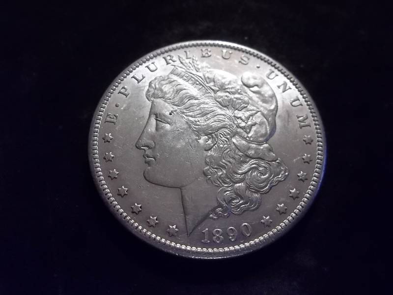 1890 S Morgan Silver Dollar Higher Grade Very High MS