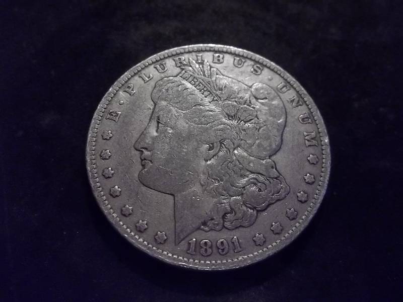 1891  Morgan Silver Dollar