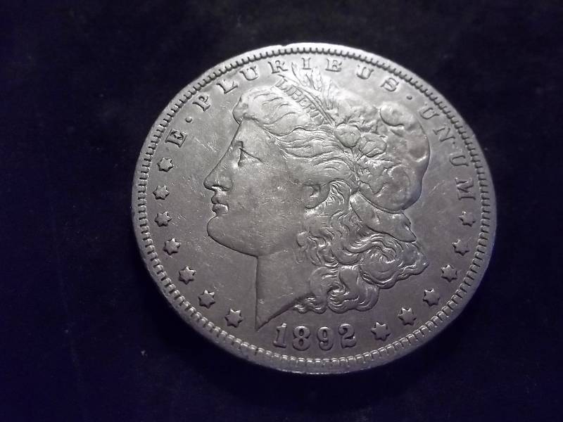 1892 O Morgan Silver Dollar XF