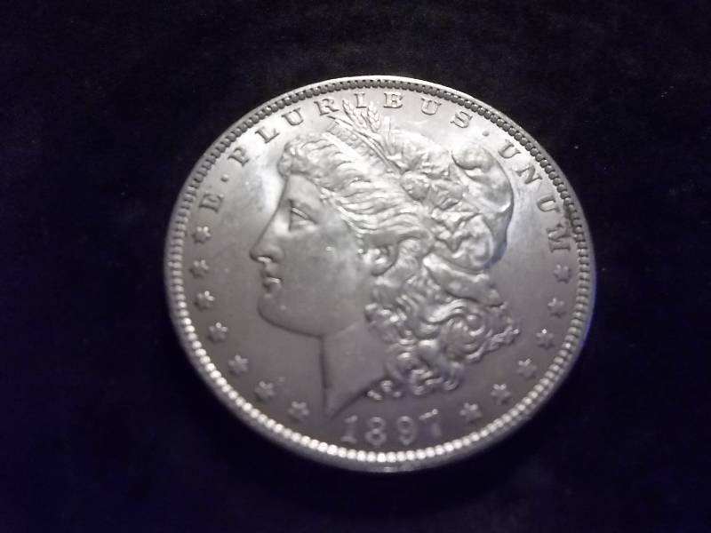 1897 Morgan Silver Dollar Very High Grade MS