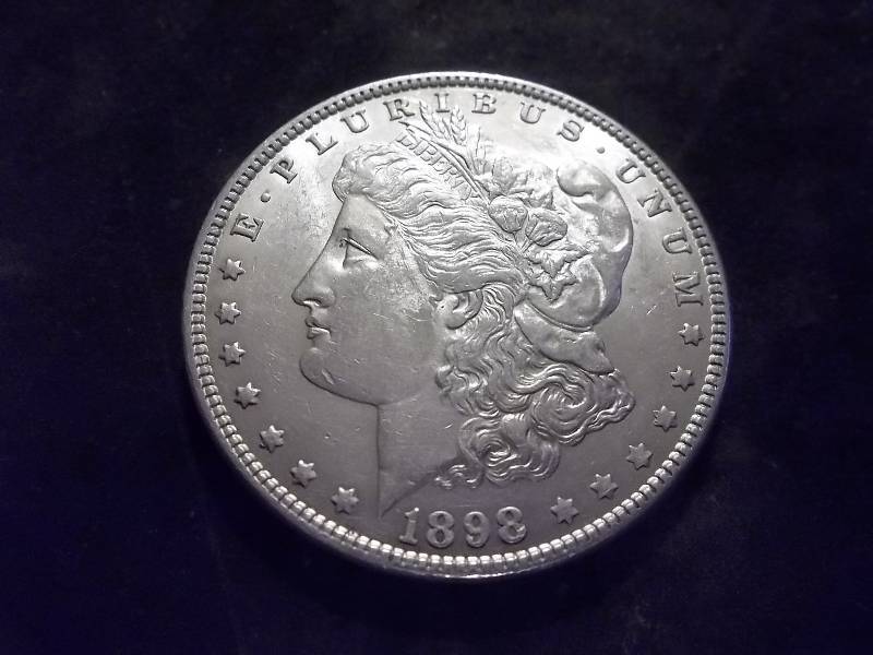 1898 Morgan Silver Dollar  High Grade MS