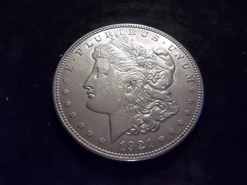 1921 D Morgan Silver Dollar  High Grade MS