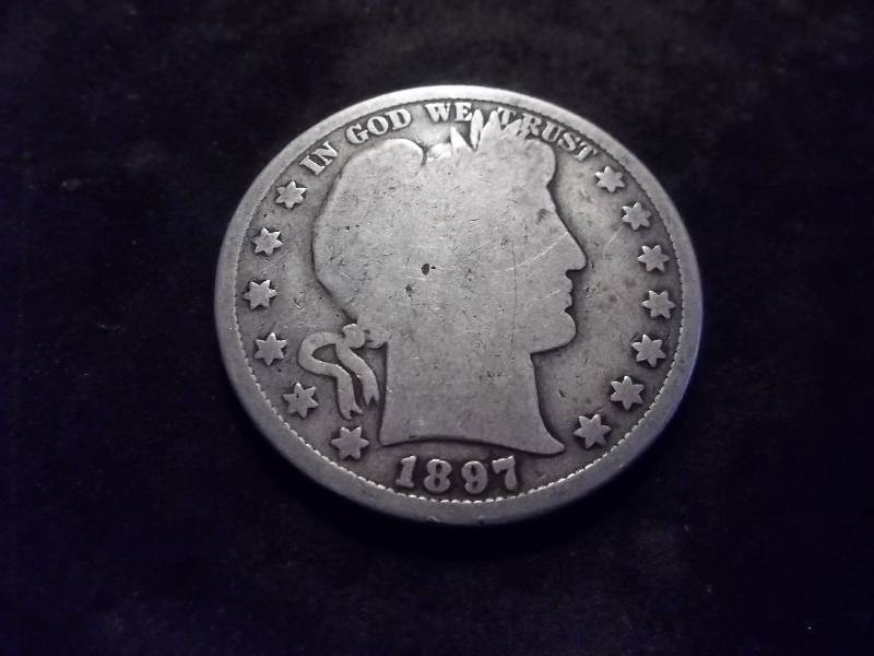 1897  Barber Half Dollar
