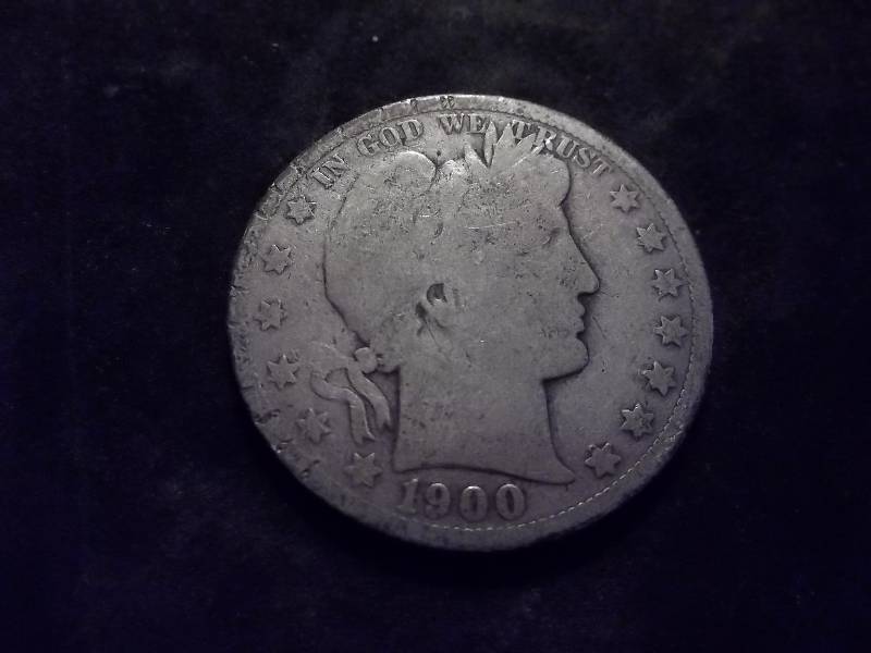 1900 O Barber Half Dollar