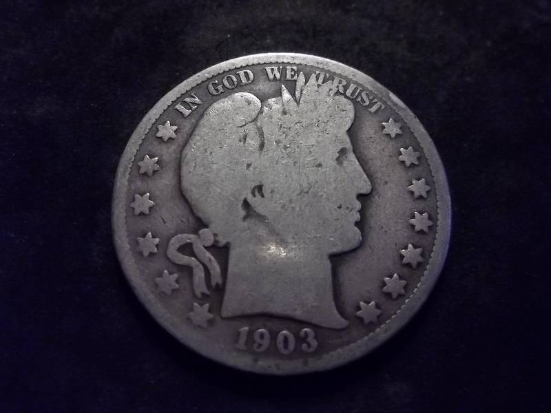 1903 O Barber Half Dollar