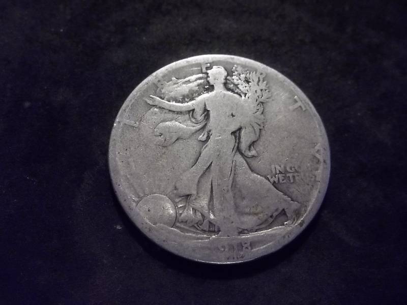1918 S  Walker Half Dollar Better Date