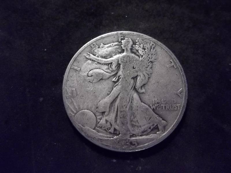 1935 D Walker Half Dollar Better Grade