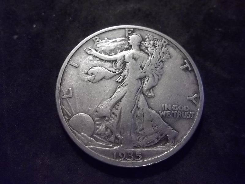 1935 S Walker Half Dollar Higher Grade