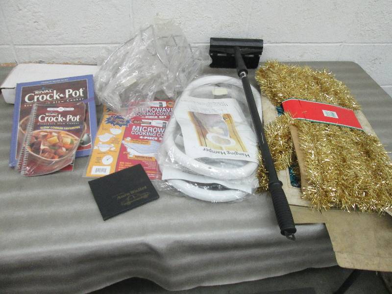 lot 65 image: CrockPot Favorites, Microwave Cover...