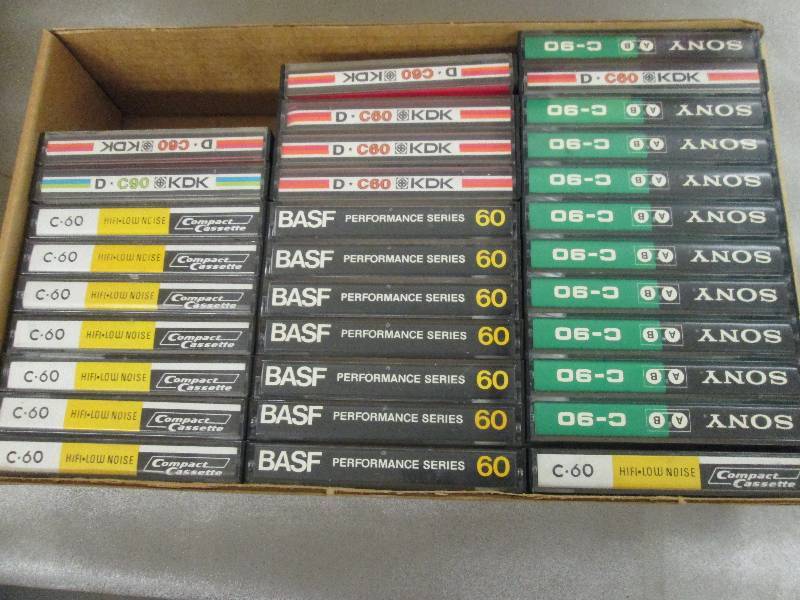 lot 75 image: Large Lot of Cassette Tapes...