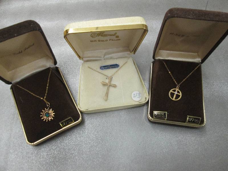 lot 103 image: 3 Boxed Necklaces...