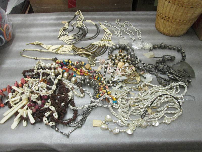 lot 104 image: Assorted Necklaces...