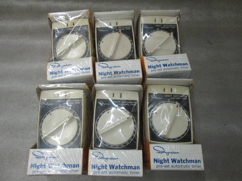 lot 112 image: Lot of 6 Automatic Timers...