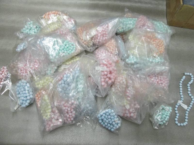 lot 147 image: Lot of Pastel Colored Necklaces...