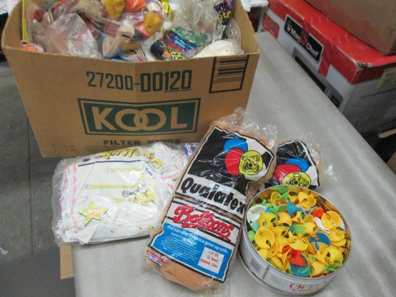 lot 212 image: Large Lot of Latex Balloons...