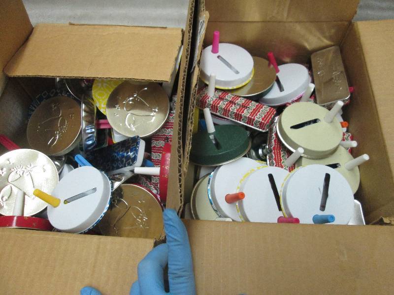 lot 242 image: 2 Boxes Noisemakers...