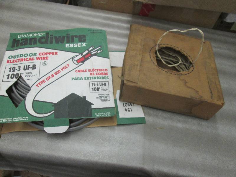 lot 248 image: Outdoor Copper Electrical Wire, 2 S...