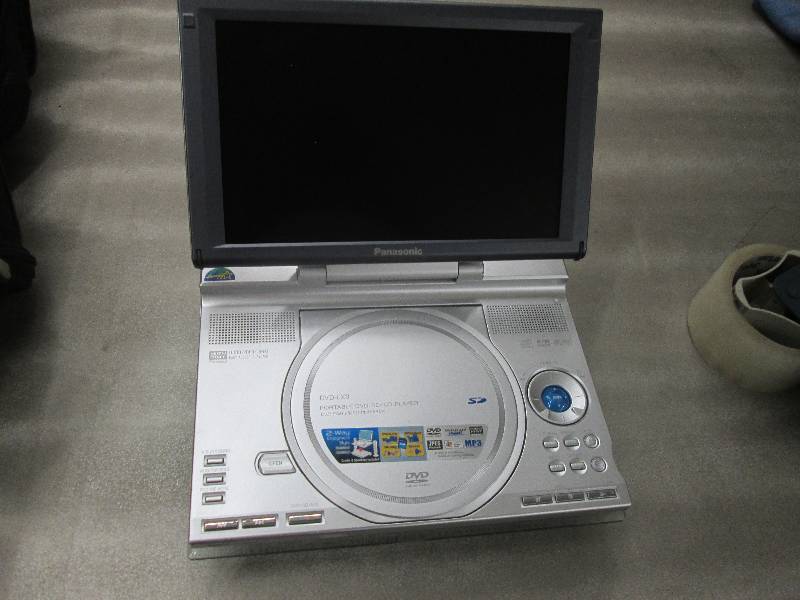 lot 318 image: Panasonic Portable DVD Player with ...
