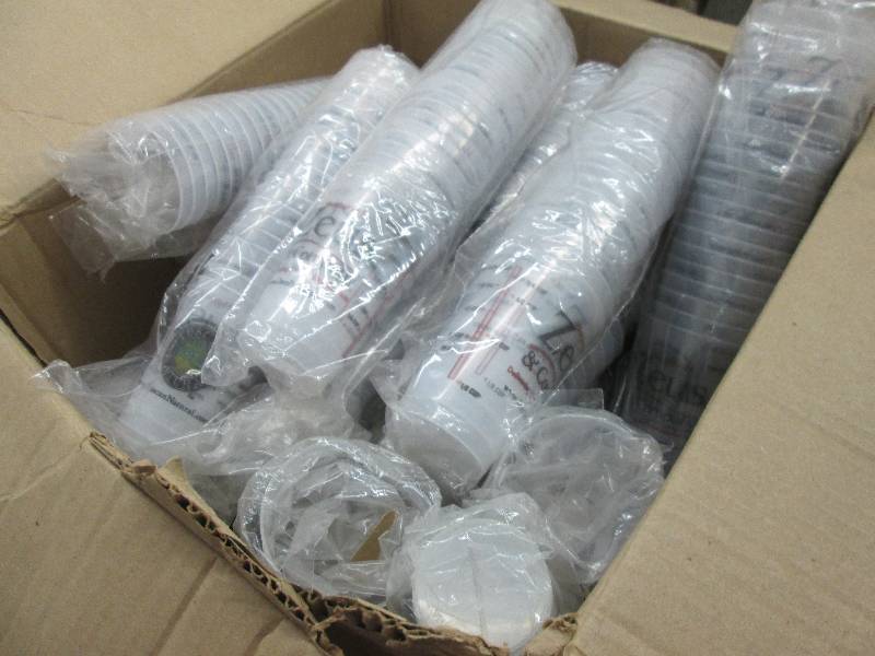 lot 8 image: Box of Zeus & Company Plastic Pet M...
