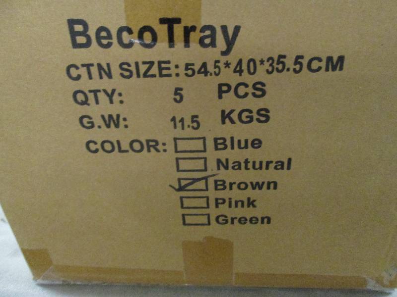 lot 14 image: Lot of 5 Becotray EcoFriendly Litte...