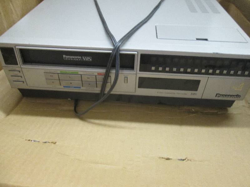lot 55 image: Panasonic Omnivision VCR...