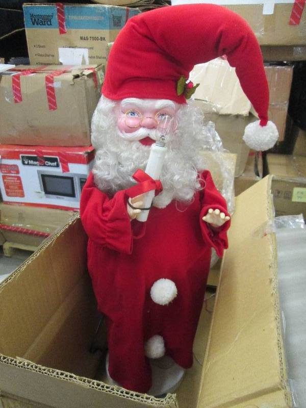 lot 271 image: Light Up Santa...