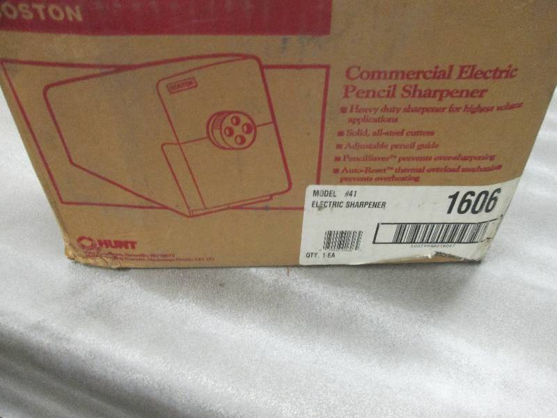 lot 272 image: Boston Commercial Electric Pencil S...