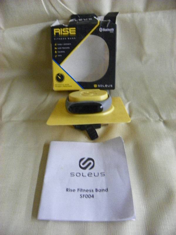 Soleus Rise Activity Tracker, MSRP $99.99