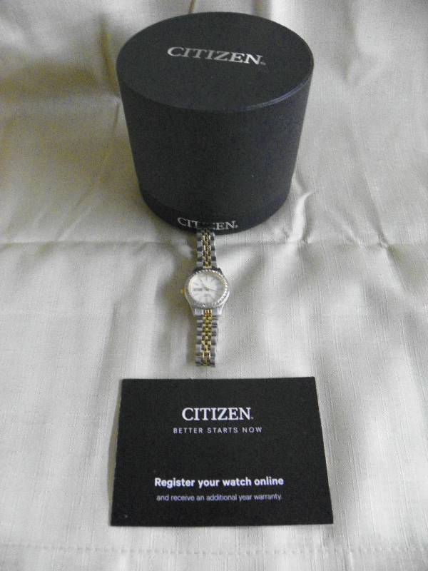 Citizen Ladies Quartz Stainless Steel WATCH, MSRP $109.99