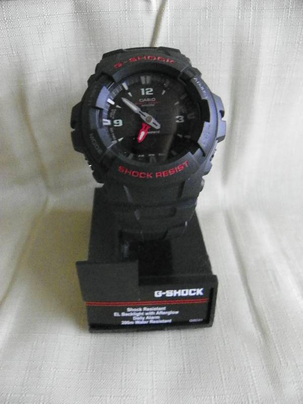 Casio Mens Black & Red G Shock Sport Watch, MSRP $99.99