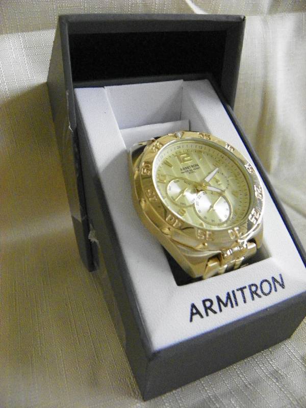 Armitron Mens bracelet watch, MSRP $90.00