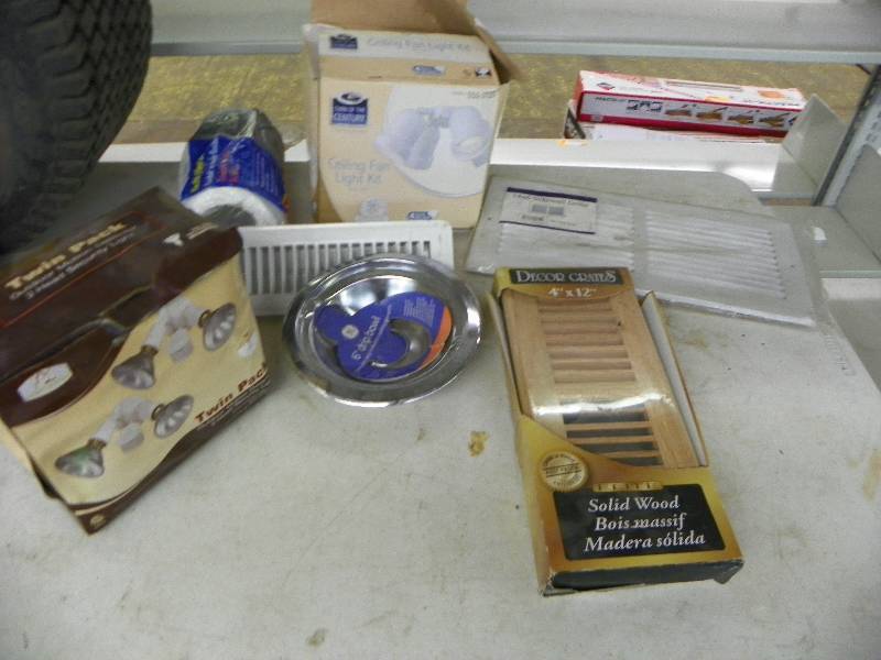 lot 173 image: SECURITY LIGHTS AND REGISTERS