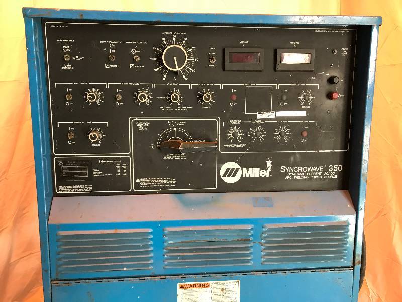 Miller Syncrowave 350 | June Industrial Surplus | K-BID