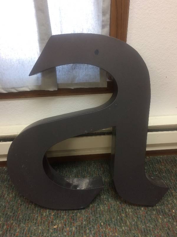 lot 30 image: Graphite Letter A