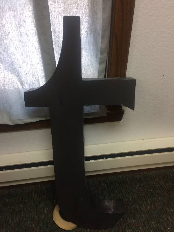 lot 38 image: Graphite Letter T