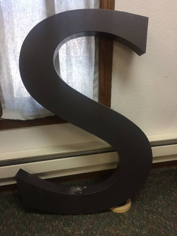 lot 39 image: Graphite Letter S