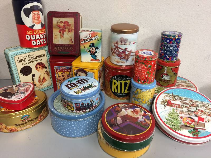 lot 75 image: Assorted Tins