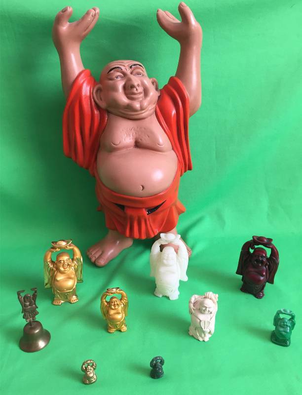 lot 79 image: Buddha Statue and Figures
